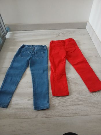 Lot Jeans fille