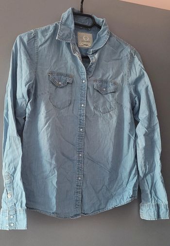 Chemise jeans jennyfer xs