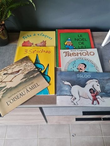 Lot de 6 livres pour enfants