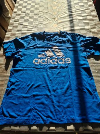 T-shirt Adidas bleu taille XL