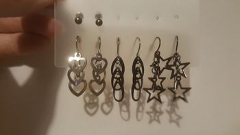 Ensemble de boucles d'oreilles