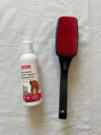 Shampoing Beaphar et brosse - chat et chien