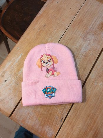 Bonnet rose pat patrouille