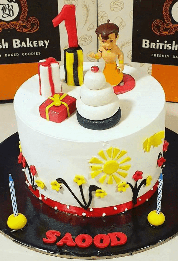 Dazzling Chhota Bheem Cake