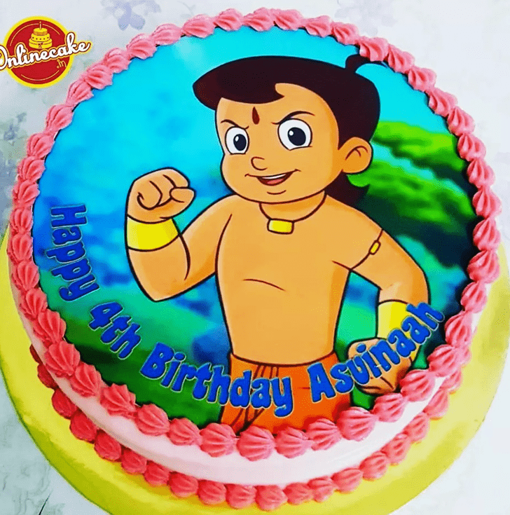 Elegant Chhota Bheem Cake