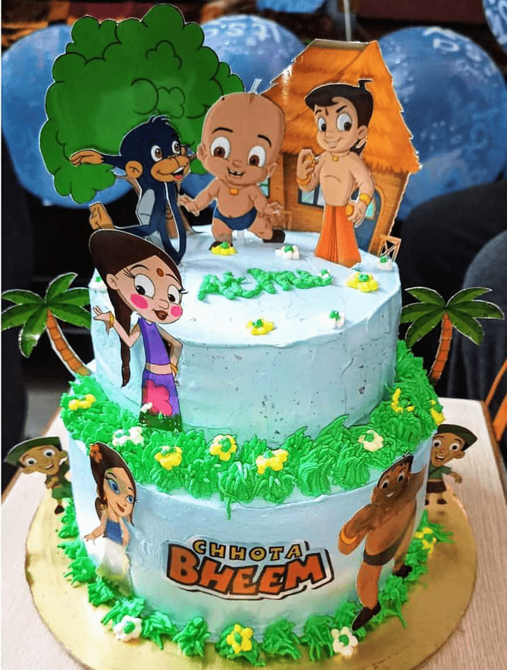 Enthralling Chhota Bheem Cake