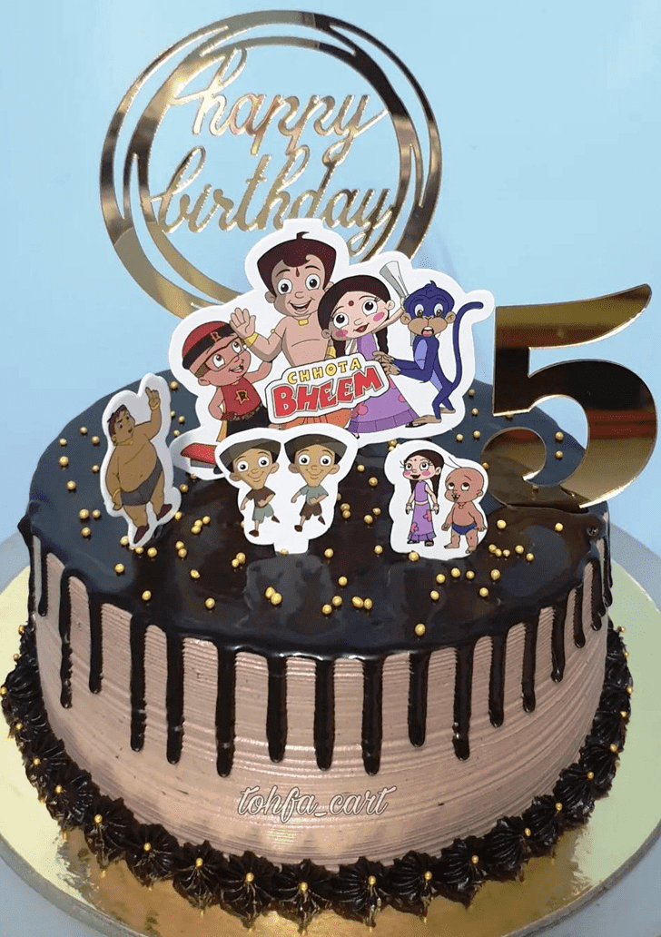 Adorable Chota Bheem Cake