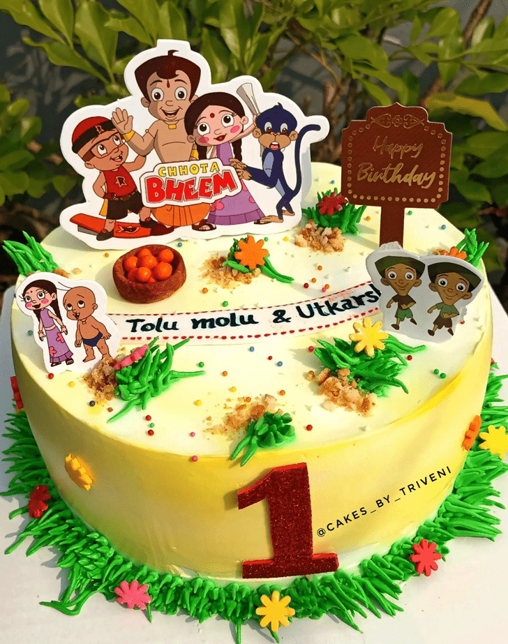 Angelic Chota Bheem Cake