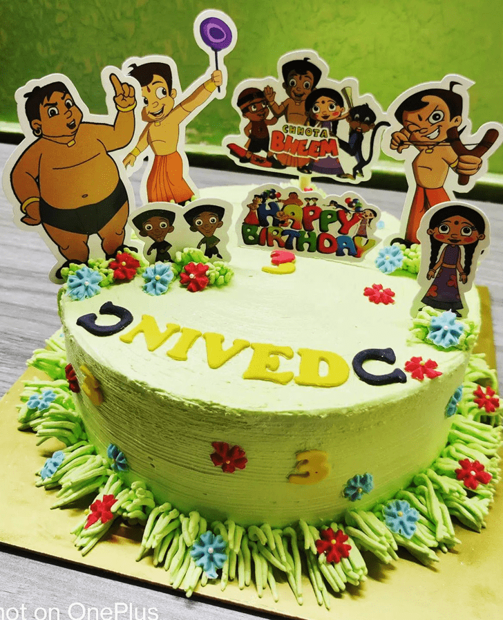 Appealing Chota Bheem Cake