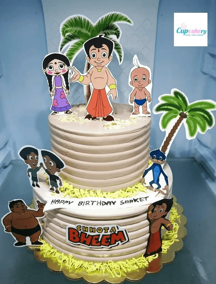 Bewitching Chota Bheem Cake