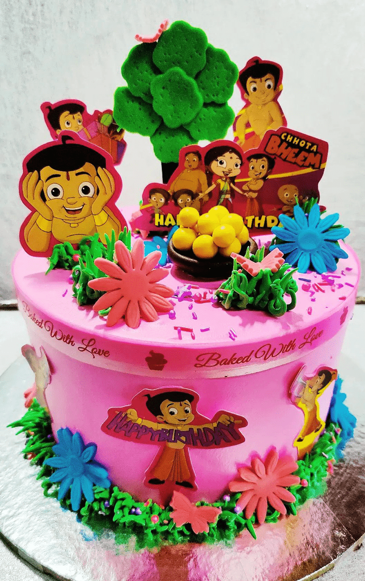 Classy Chota Bheem Cake