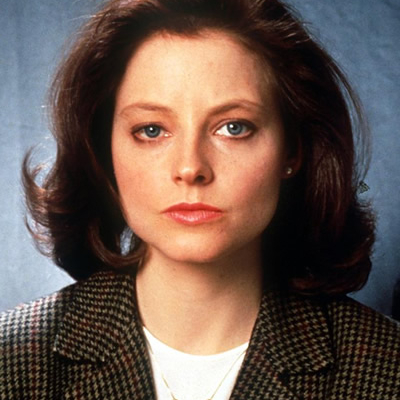 Jodie Foster in The Silence of the Lambs