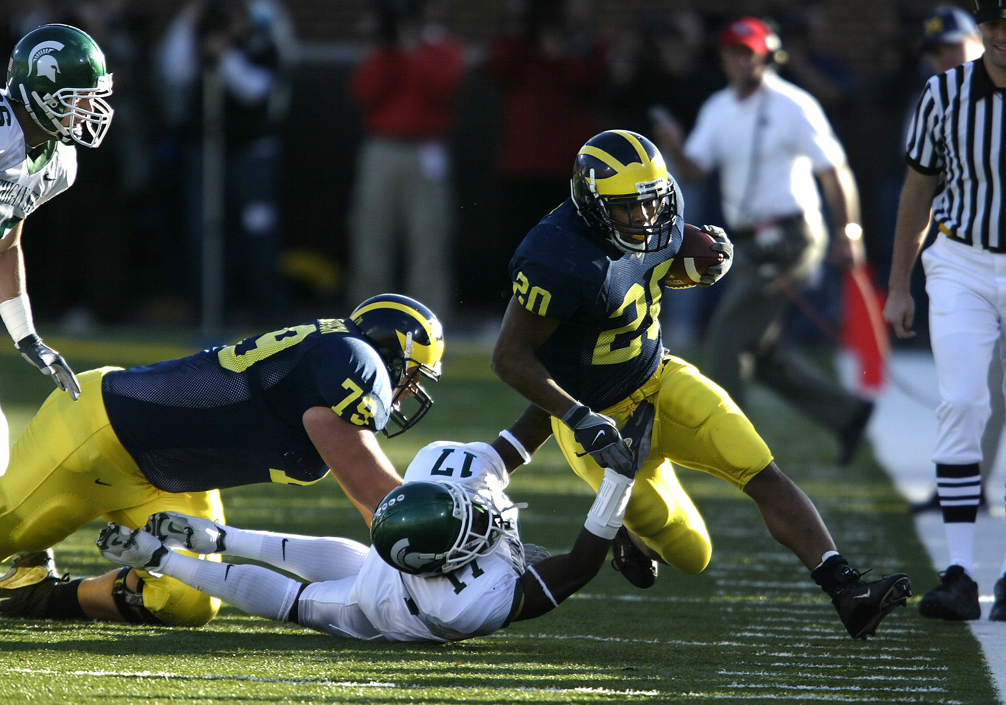 Michigan's Mike Hart has battered MSU both on and off the field.