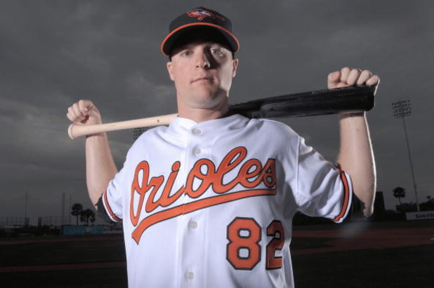 FORT LAUDERDALE, FL - FEBRUARY 23: Blake Davis #82 of the Baltimore Orioles poses during photo day at the Orioles spring training complex on February 23, 2009 in Ft. Lauderdale, Florida. (Photo by Marc Serota/Getty Images)