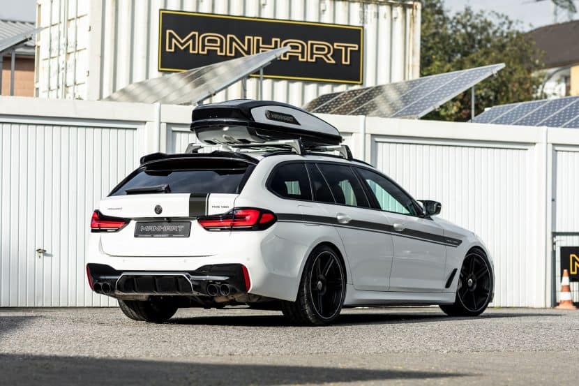 The Old BMW 5 Series Touring Gets A Power Boost From Manhart