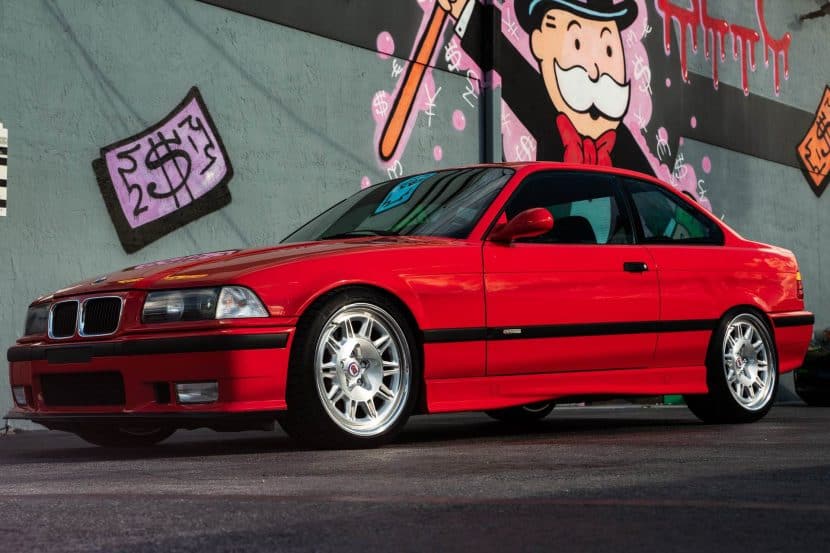 BMW M3 E36 With Retro HRE Wheels Is The Chef's Kiss