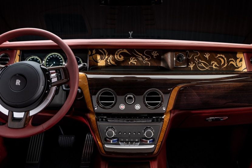 1,344 Lights, 297 Woods: The Bespoke Phantom Dragon by Rolls-Royce