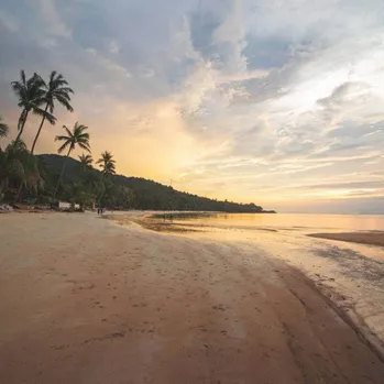 View of Koh Samui to Koh Phangan