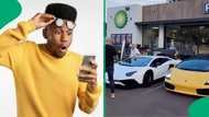 "Polo driver is traumatised": Lamborghini club members flex supercars at BP garage, Mzansi amazed