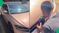 "Put razer there": Polo driver's hack to safeguard VW badge in video has South Africans talking