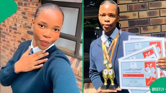 SA girl returns to Grade 11 after disappointing matric results, shows off massive improvement