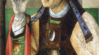 Justus of Ghent: Saint Augustine