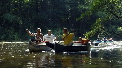 Canoe camping in Germany's Mecklenburg Lake District