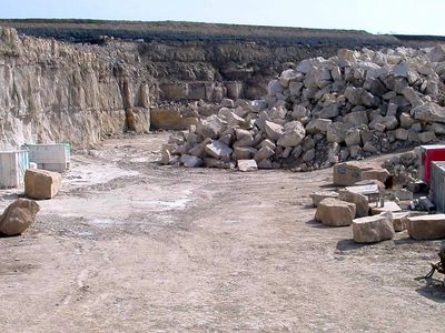 portland stone quarry