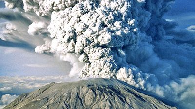 Mount St. Helens volcano