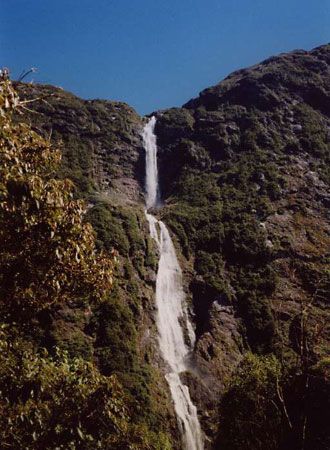 New Zealand: Sutherland Falls