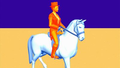 Watch: The marching walk in dressage