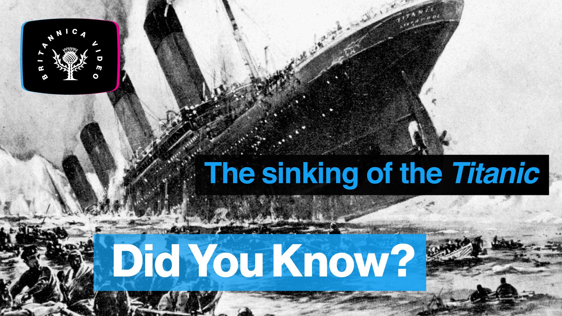 Sinking of the British luxury passenger liner Titanic | Britannica