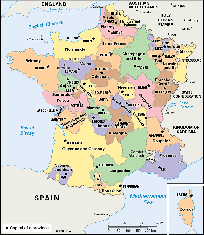 France: provinces, before 1789 - Students | Britannica Kids | Homework Help