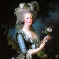 Élisabeth Vigée-Lebrun: portrait of Marie-Antoinette