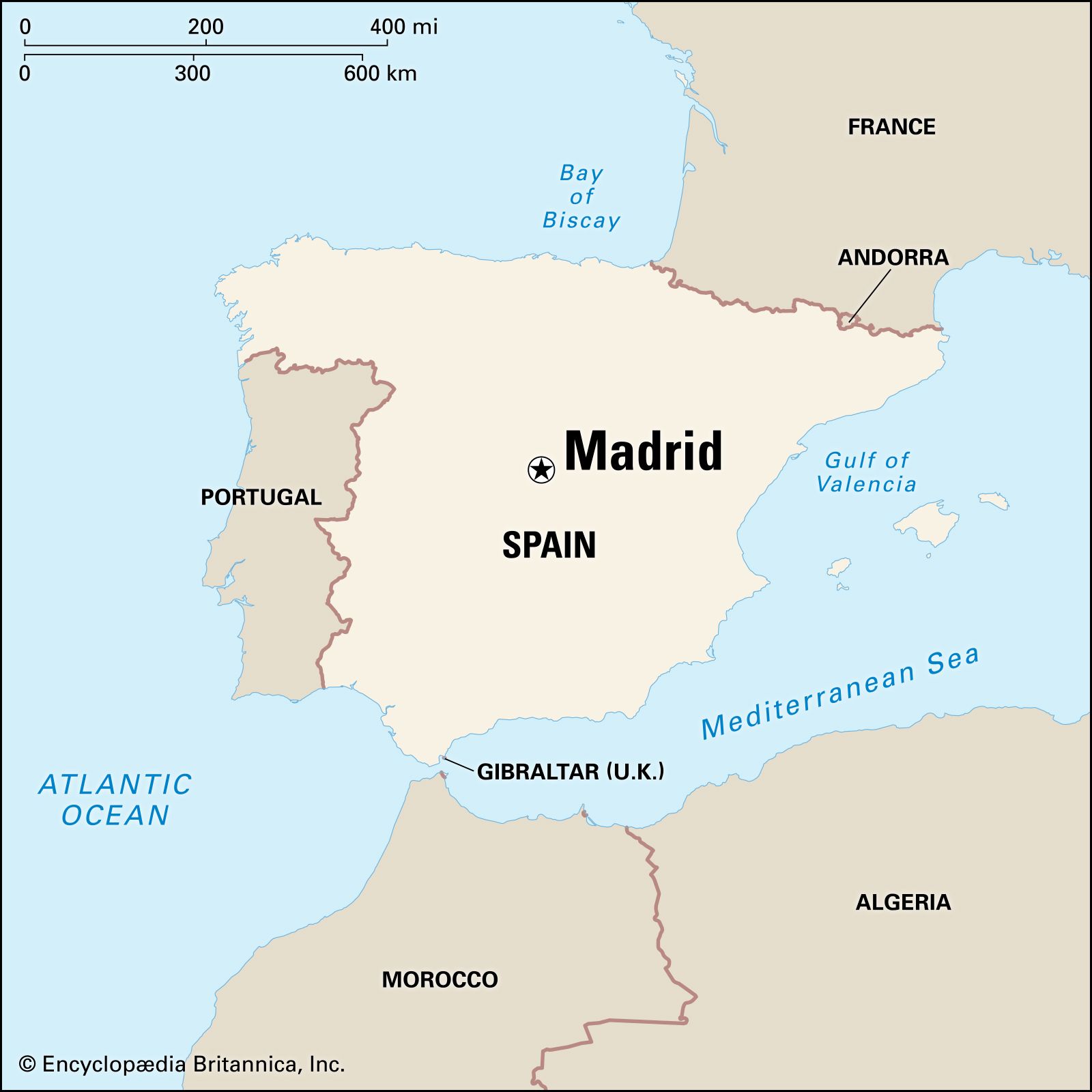 Madrid On Map Of Spain - Gerry Juditha