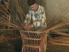 Basket weaving on Madeira Island, Portugal