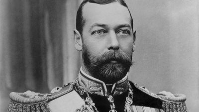 King George V of Britain, c. 1910, shortly after his accession to the throne