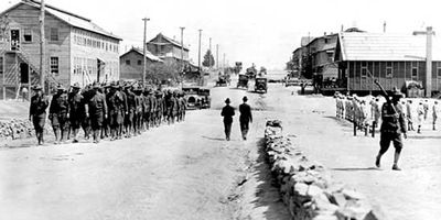 World War I: U.S. Army recruits