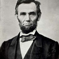 Abraham Lincoln, photograph by Alexander Gardner, 1863.