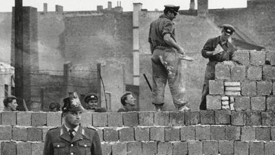 When was the Berlin Wall built?