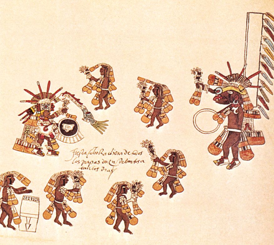 Aztec Culture Drawings