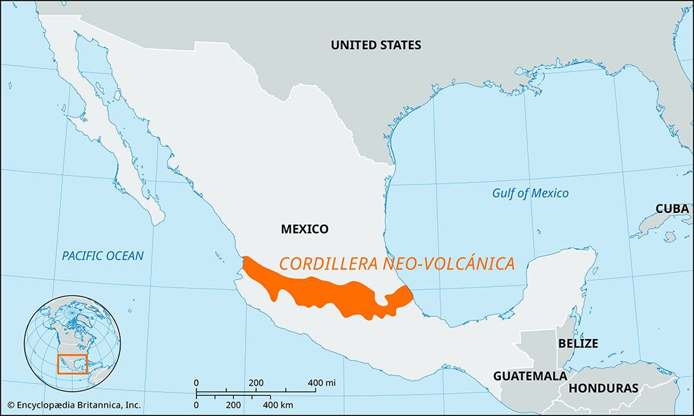 Cordillera Neo-Volcánica, Mexico