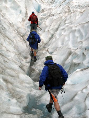 ice climbing