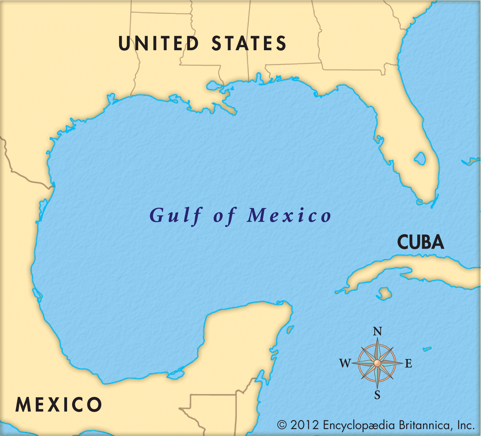 Northern Gulf Of Mexico Map - United States Map