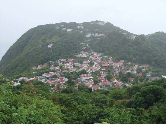 Saba island: The Bottom