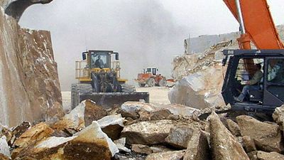 The environmental impact of Carrara's marble quarries