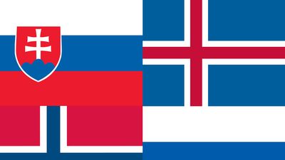 Thumbnail for flags that look alike quiz Russia, Slovenia, Iceland, Norway