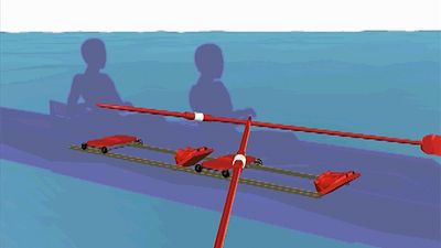 Sweep rowing technique: Catch, drive, release, and recovery