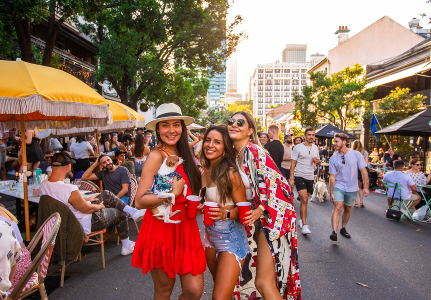 The City of Sydney Is Closing Off a Bunch of Roads to Cars and Throwing a Series of Street Parties This Spring