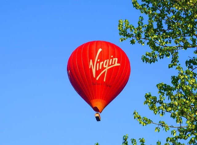 Photo: Richard Branson's Virgin brand